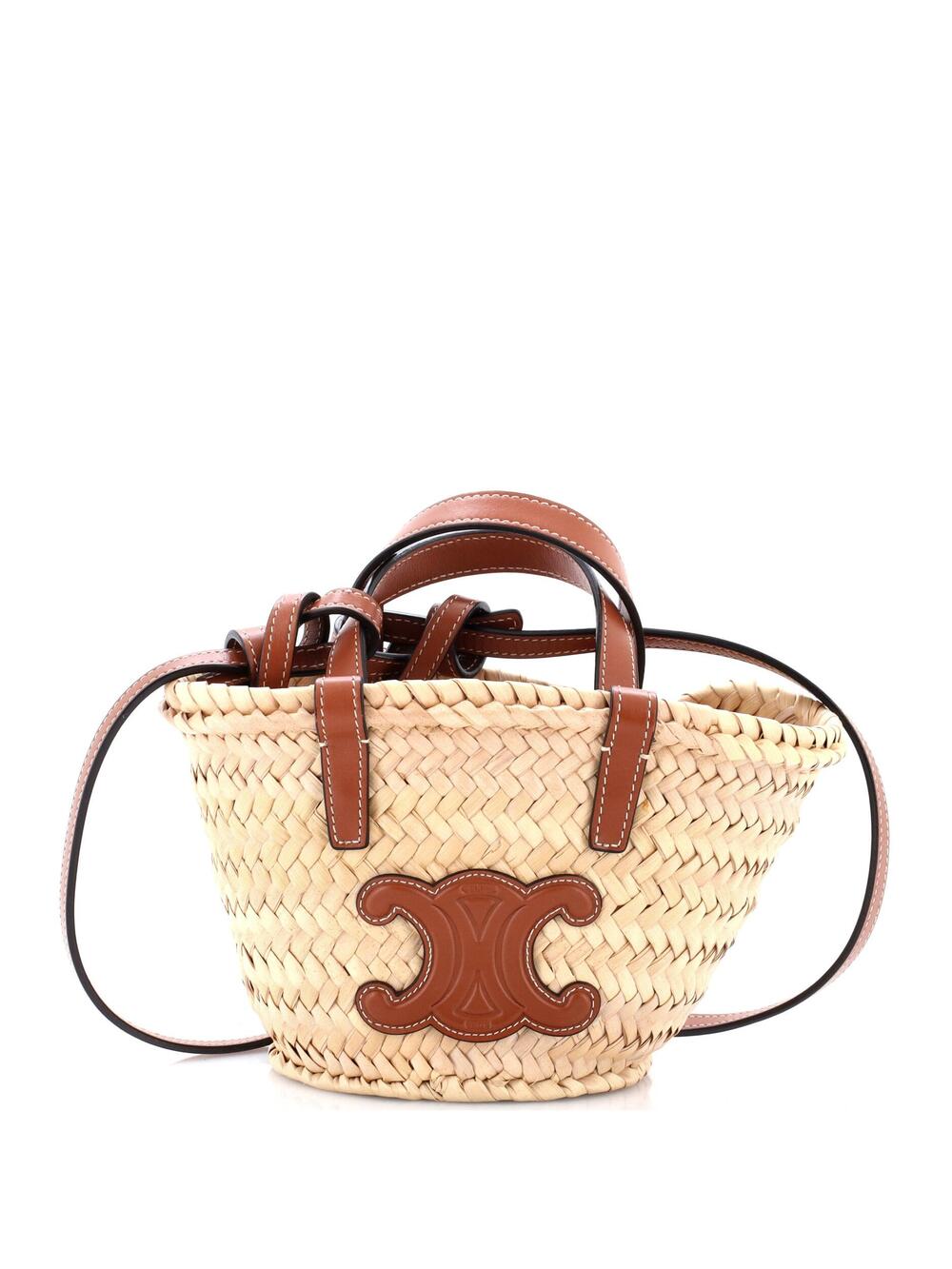 Celine Triomphe Basket Shoulder Bag #356411C92B